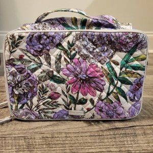 Vera Bradley Large Blush & Brush Case Cosmetic Bag